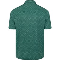 Greg Norman Mens Golf Tile Golf Polo, Green