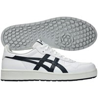 Asics Men's Japan S Golf Shoes, White/Dark Blue