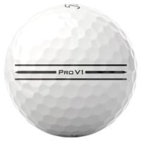 Titleist Pro V1 Enhanced Alignment Golf Ball, White