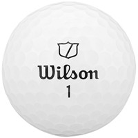 Wilson 2025 Triad Golf Balls, White
