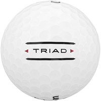 Wilson 2025 Triad Golf Balls, White
