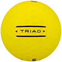 Wilson 2025 Triad Golf Balls, Yellow