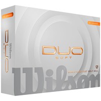 Wilson 2025 Duo Soft Golf Balls, Orange