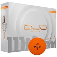 Wilson 2025 Duo Soft Golf Balls, Orange