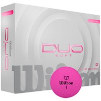 Wilson 2025 Duo Soft Golf Balls, Pink