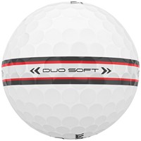Wilson 2025 Duo Soft TRK360 Golf Balls, White