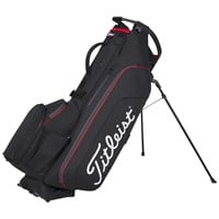 Titleist 2025 Hybrid 5 Golf Stand Bag, Black/Red