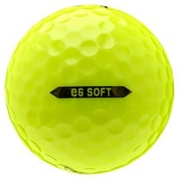 Bridgestone 2025 E6 Soft Golf Balls, Yellow