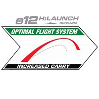 Bridgestone 2025 E12 HiLaunch Golf Balls, White