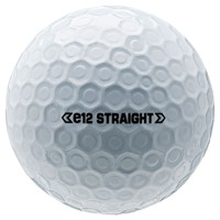Bridgestone 2025 E12 Straight Golf Balls, White