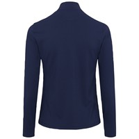 Greg Norman Womens Pearl Studded 1/4 Zip Golf Pullover, Navy