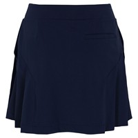 Greg Norman Women's 17in Belted Golf Skort, Navy