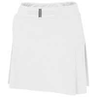 Greg Norman Women's 17in Belted Golf Skort, White