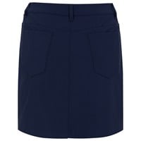 Greg Norman Women's 17in Stretch Solid Golf Skort, Navy