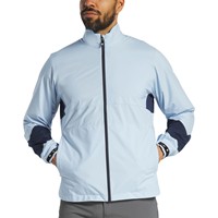 FootJoy Men's Hydrolite X Golf Rain Jacket, Light Blue/Navy