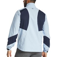 FootJoy Men's Hydrolite X Golf Rain Jacket, Light Blue/Navy