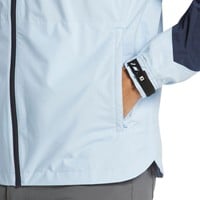 FootJoy Men's Hydrolite X Golf Rain Jacket, Light Blue/Navy