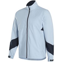 FootJoy Men's Hydrolite X Golf Rain Jacket, Light Blue/Navy