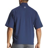 FootJoy Men's Zephyr Short Sleeve Golf Windshirt, Navy