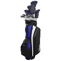 Wilson Men's PlayerFit Complete Set w/Stand Bag, Blue/Black