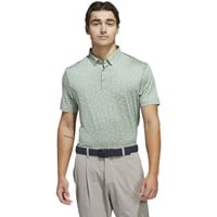 adidas Mens Ult Novelty Golf Polo, Green