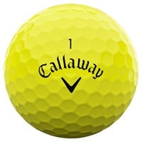 Callaway 2025 SuperSoft Personalized Yellow Golf Balls, Yellow