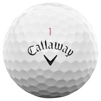 Callaway Chrome Tour Triple Diamond Personalized White Golf Ball, White