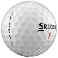 Srixon Z-Star 9 XV Personalized White Golf Ball, White