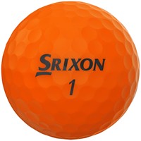 Srixon SoftFeel 14 Brite Personalized Golf Ball, Orange