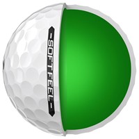 Srixon Soft Feel 14 Personalized White Golf Ball, White