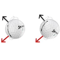Srixon Soft Feel 14 Personalized White Golf Ball, White