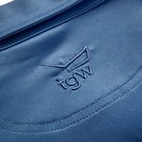 TGW Mens Ombre Flower Golf Polo, Blue