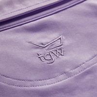TGW Mens Ombre Flower Golf Polo, Purple