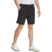 FootJoy Mens Dormie 9in Golf Shorts, Black