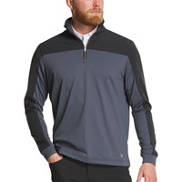 FootJoy Mens ThermoSeries Hybrid Midlayer Golf Jacket, Black