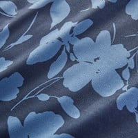 TGW Mens Large Floral Print Golf Polo, Navy