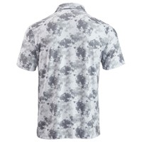 TGW Mens Tie-Dye Golf Polo, Grey