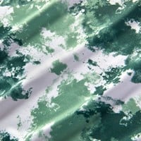 TGW Mens Tie-Dye Golf Polo, Green