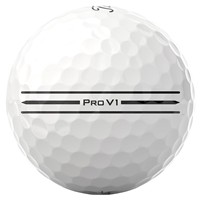 Titleist Pro V1 Enhanced Alignment Loyalty 3 Dozen + 1 Free Dozen Personalized Golf Balls, White