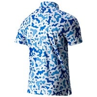 Redvanly Men's Barres Golf Polo, Blue