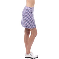 San Soleil Women's Seeing Spots 17in Golf Skort, Navy