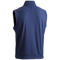 TGW Mens Solid Midweight 1/4 Zip Golf Vest, Navy
