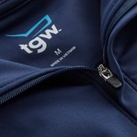 TGW Mens Solid Midweight 1/4 Zip Golf Vest, Navy