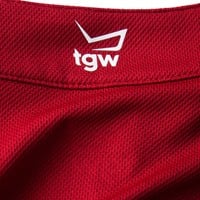 TGW Men's ECO Tour 1/4 Zip Golf Pullover, Red