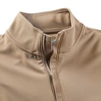 TGW Mens Solid Midweight Golf Pullover, Tan
