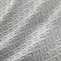 TGW Mens Midweight Texture Golf Pullover, Grey