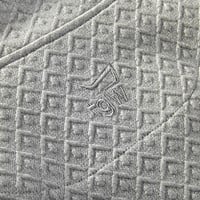 TGW Mens Midweight Texture Golf Pullover, Grey