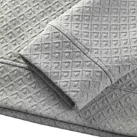 TGW Mens Midweight Texture Golf Pullover, Grey