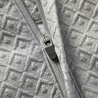 TGW Mens Midweight Texture Golf Pullover, Grey