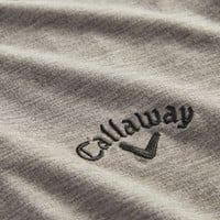 Callaway Mens 1/4 Zip Soft Touch Lightweight Golf Pullover, Grey